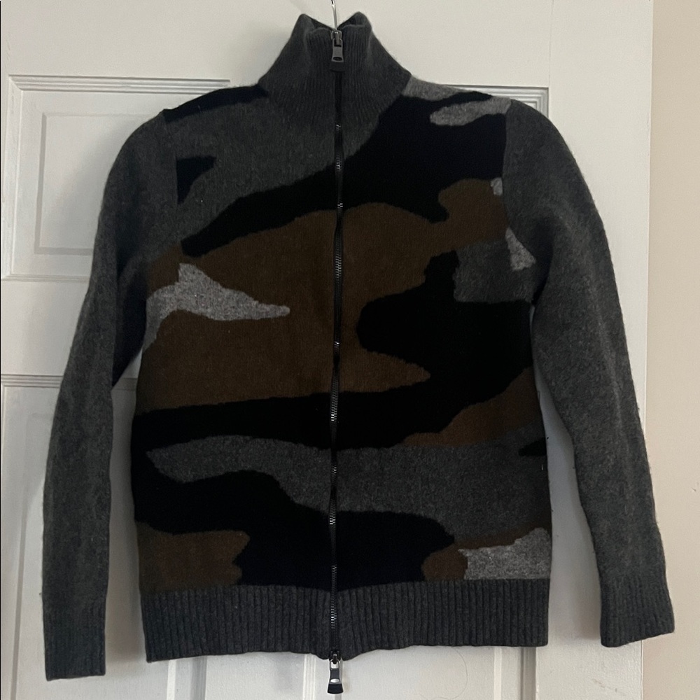 Express mock neck cardigan